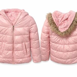 Juicy Couture Light Pink Puffer Jacket for Kids